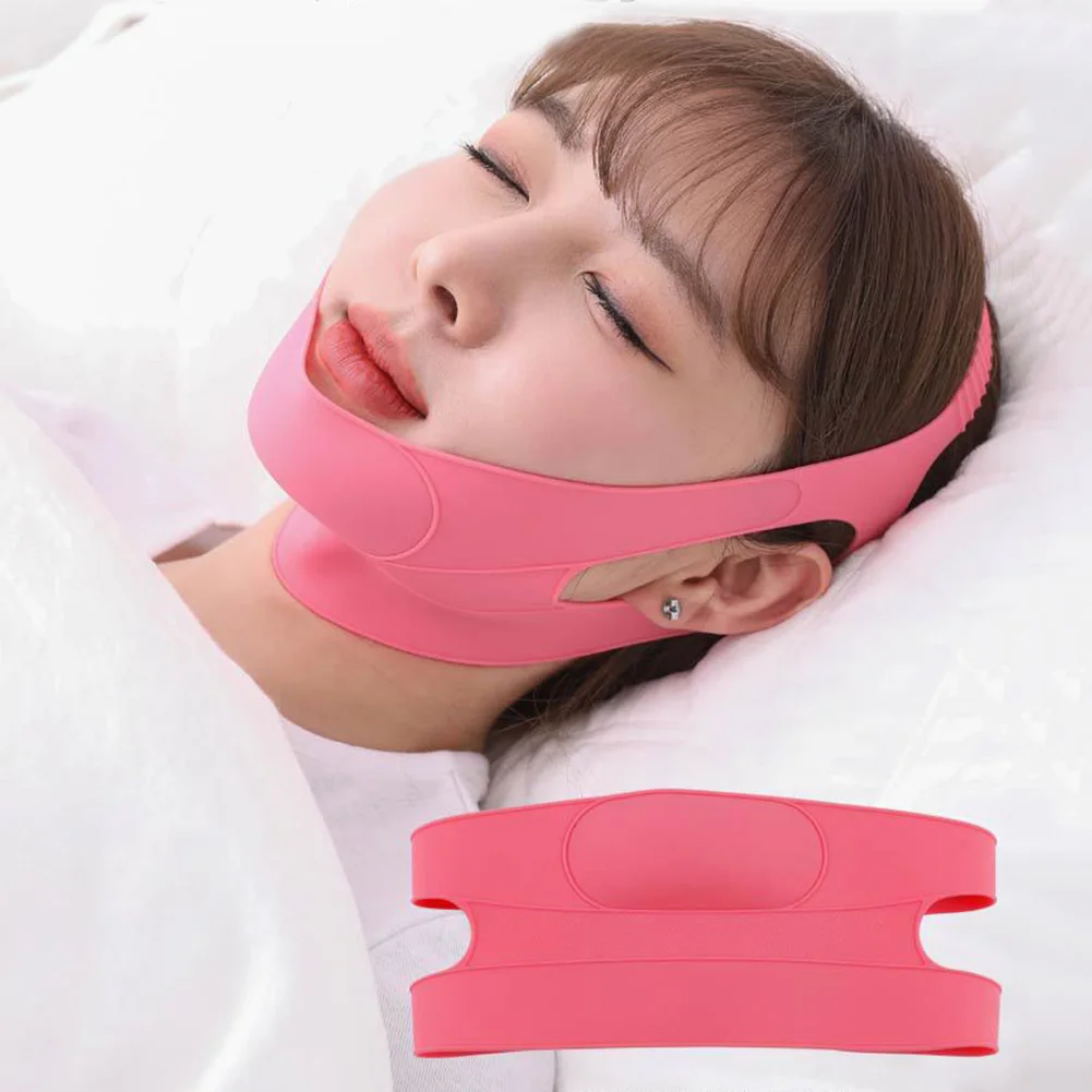 Silicone Face Slimming Bandage V-Line Lift Up Cheek Chin Neck Slim Belt Facial Slimming Bandage Beauty Face Skin Care