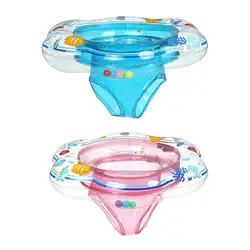 Anneau de natation gonflable pour bébé, accessoire de piscine pour enfants, Durable, flottant, Double anti fuite, Train, sécurité, jouet aquatique 