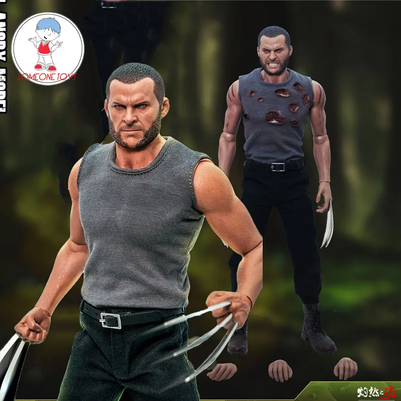 

1/6 Scorching Soul 1/6 Cloned Wolverine Villain Wolf 2 Version Male Action Figure Toys Collection Gift