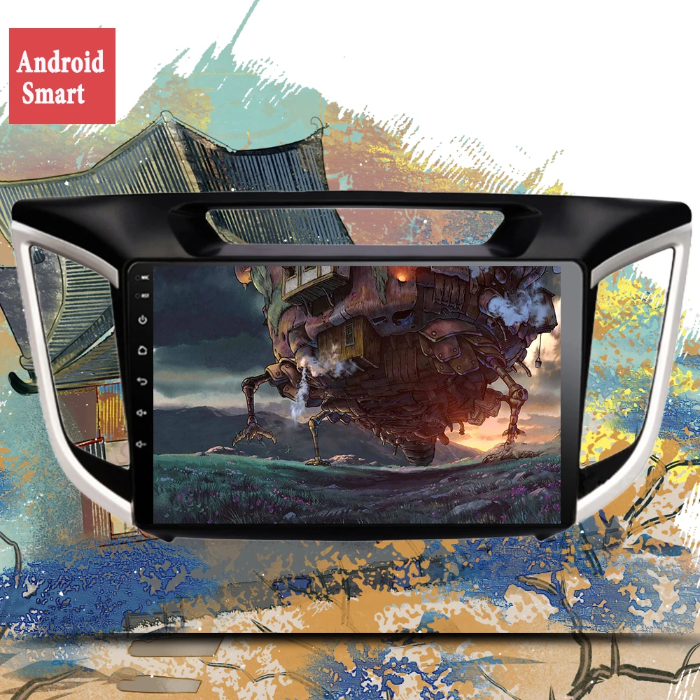 

Автомагнитола 2 din Android 13,0 автомобильный dvd-проигрыватель для Hyundai Creta/IX25 2014-2017 магнитофон gps-навигация wifi 8G + 256G