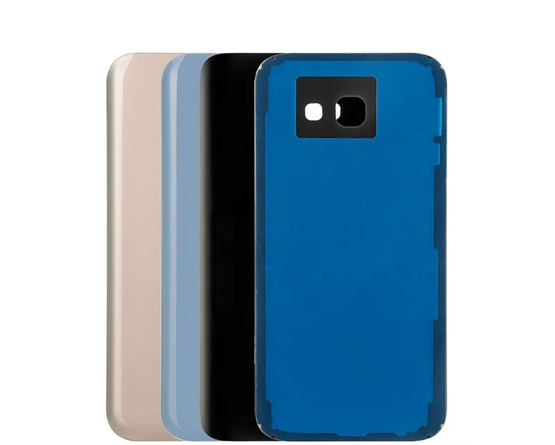 10 шт. для Samsung Galaxy A5 2017 a520 крышка батарейного отсека задняя Стеклянная Дверь