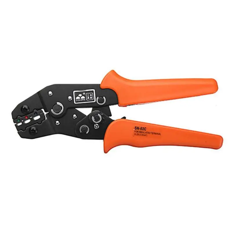 SN-02C изолированный кабель провода зачистки холодного отжима щипцы для обжимки наконечников многофункциональный инструмент для зачистки обжимной инструмент для кабелей резак