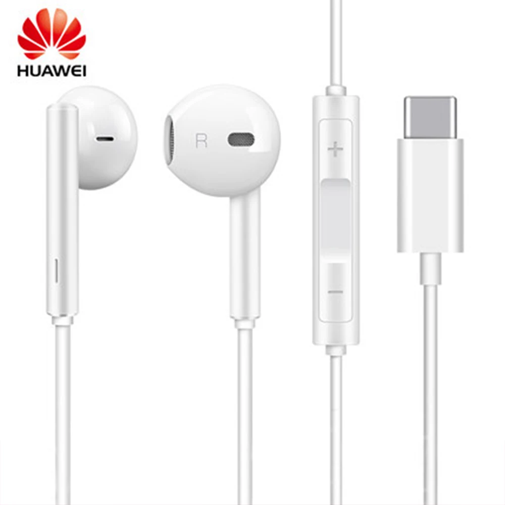 Оригинальные наушники HUAWEI CM33 USB Type-C наушники-вкладыши гарнитура с микрофоном для