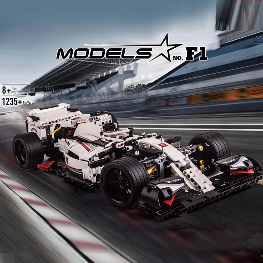 

Formula Racing F1 SuperSpeed Race Car 911RSR Model Compatible Techinic City Champion Building Blocks Bricks Educational Toy Gift