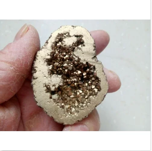 1/4lb Радуга aura bismuth Титан кремний минеральный geode agate cornucopia | Дом и сад