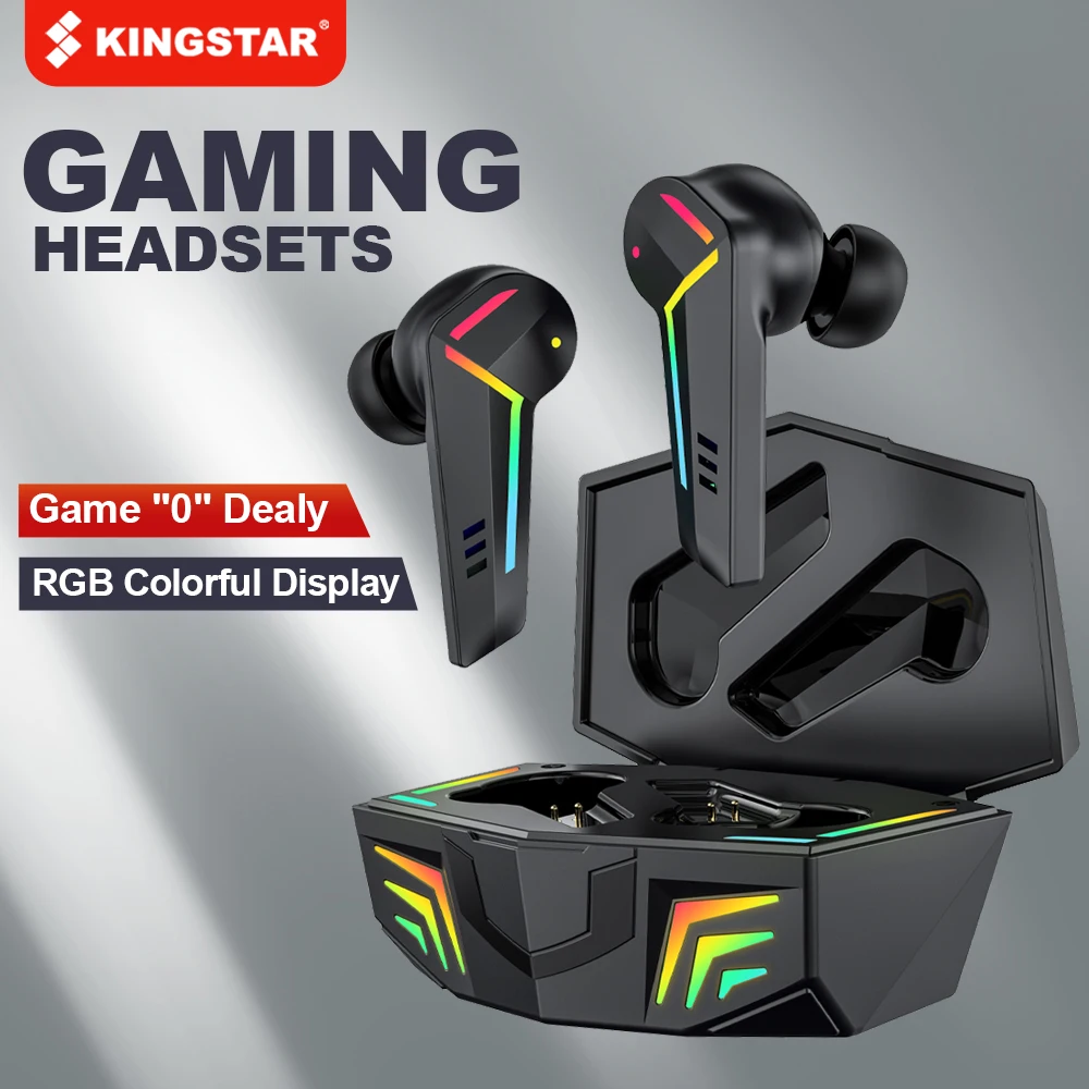 TWS-наушники KINGSTAR игровые с поддержкой Bluetooth 50 мс | Электроника