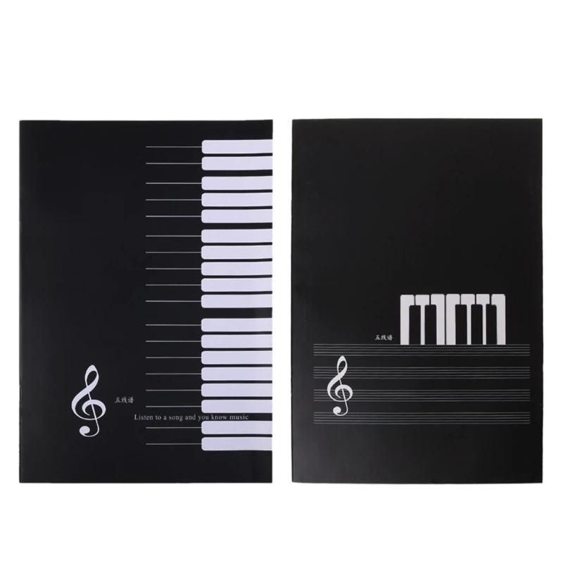 

18 Sheets Music Practice Notebook Piano Violin Book Universal Five-line Spectrum