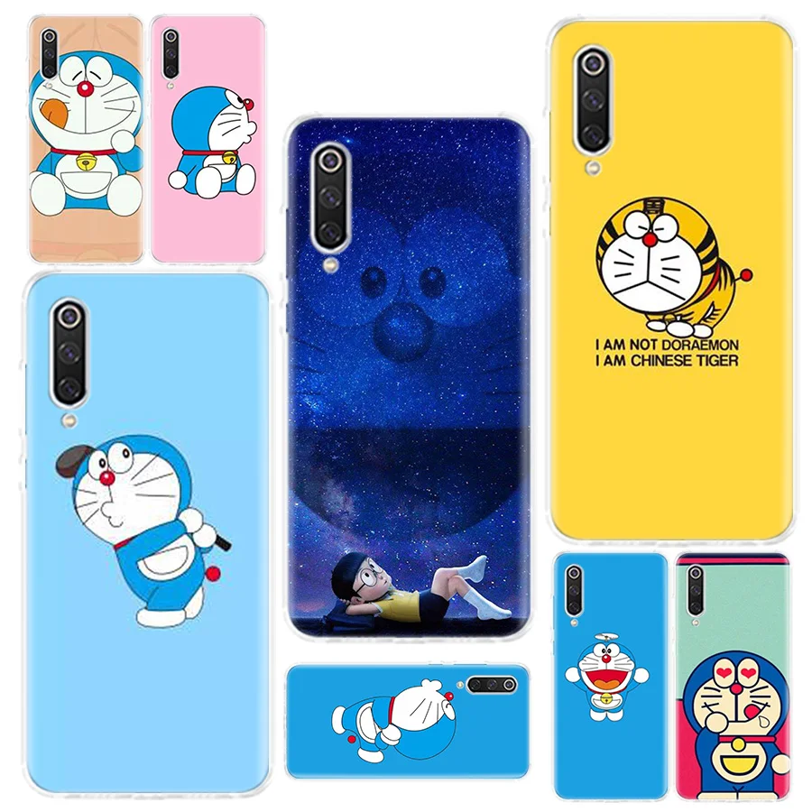 

Erilles Doraemon Phone Shell For Xiaomi Redmi Note 87 7S 7A 6 S2 GO K20 Pro + 6A Mi 6X 5X A1 CC 9 8 Soft Phone Cover Case