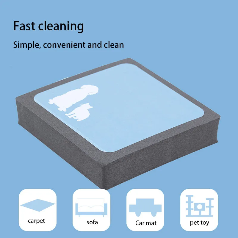 

Pet supplies are simple and convenient, can clean hair, sofa, carpet, floating type hair removal sponge hair suction device