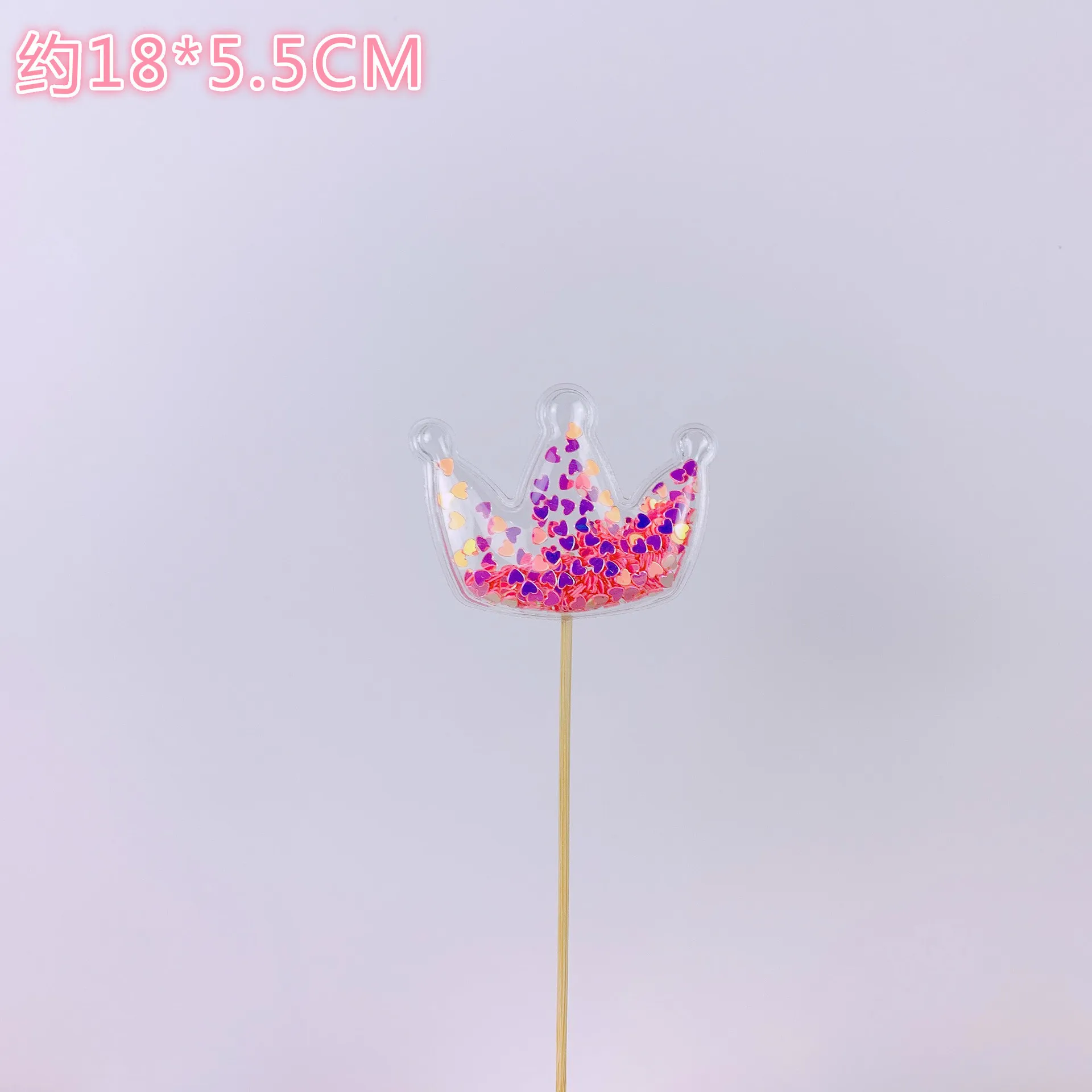 19 Bling Fairy ПВХ Топпер для торта Единорог Любовь Корона облако Блестящий Фламинго кекс Топпер для свадьбы День рождения украшения торта - Цвет: 19