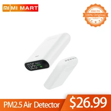 Xiao mi PM2.5 детектор воздуха портативный PM 2,5 mi ni чувствительный mi jia умный mi монитор качества воздуха для дома офиса отеля mi светодиодный экран