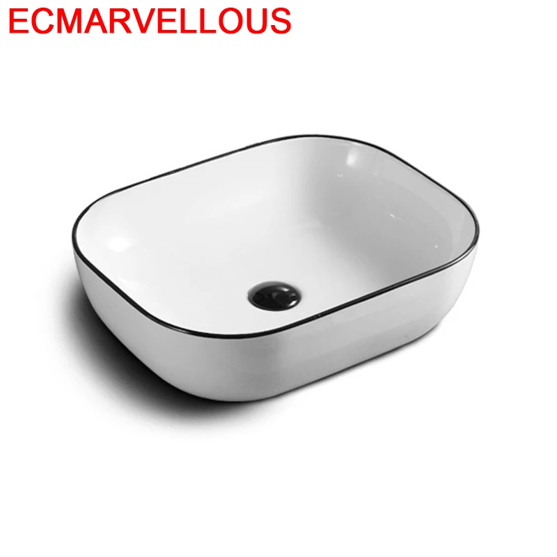 

Umywalka Nablatowa Bagno Vessel Evier Wasbak Banyo De Vanity Black Lavandino Wastafel Pia Banheiro Lavabo Basin Bathroom Sink