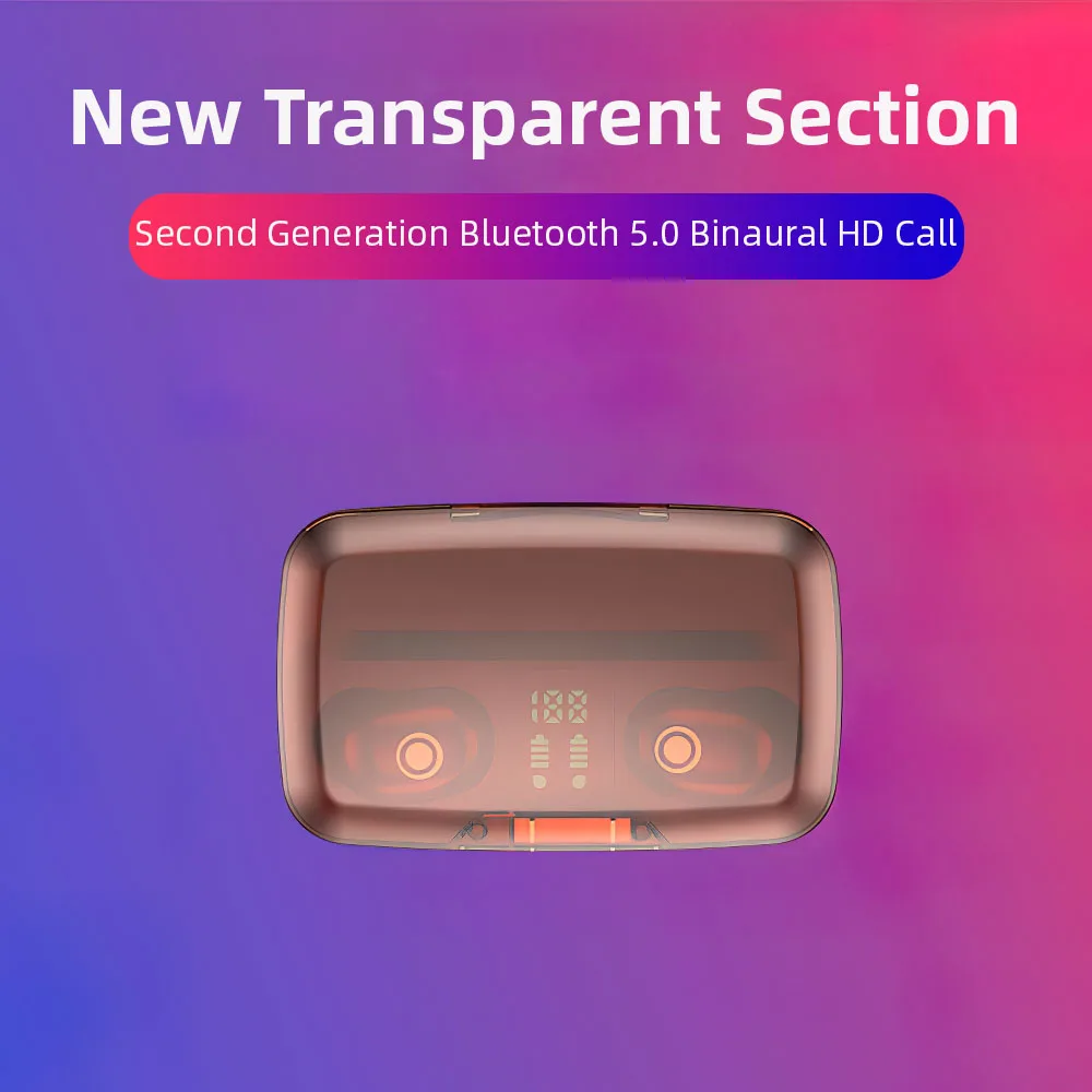 In Ear TWS Wireless Earphone Bluetooth V5 0 Headsets Sports Earbuds Music Stereo Microphone For iPhone X Huawei Universal Mini