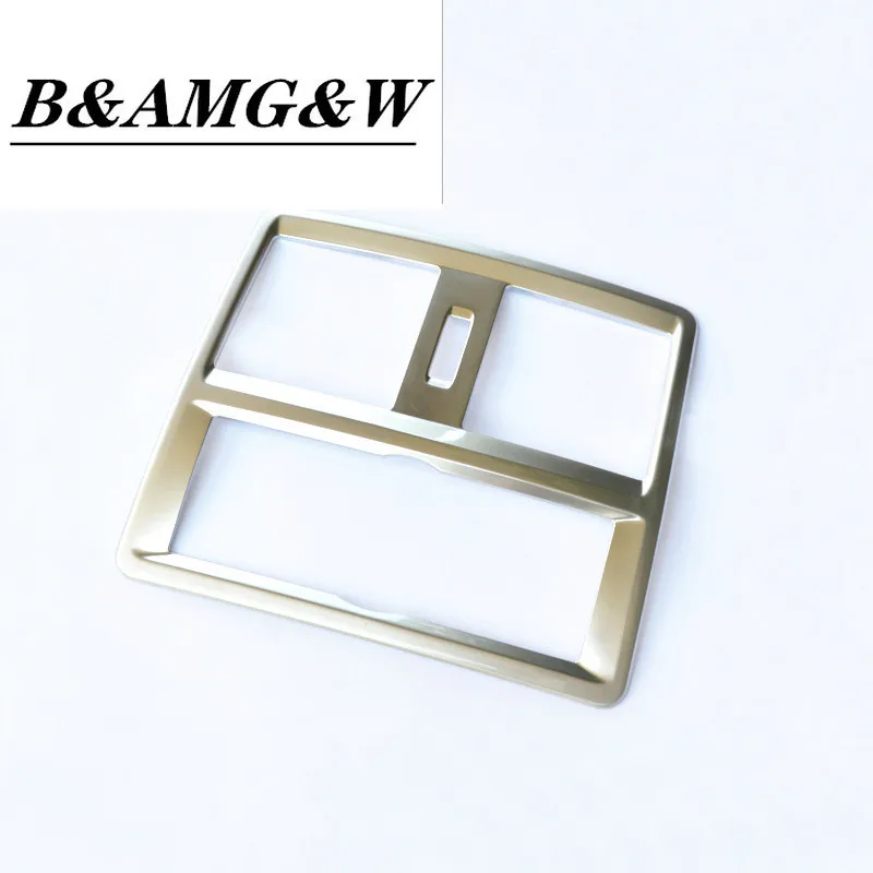 

Car Styling Central Armrest Rear Air Conditioning Outlet Frame Decoration Sticker Trim For Mercedes Benz GLE W166 GLS X166