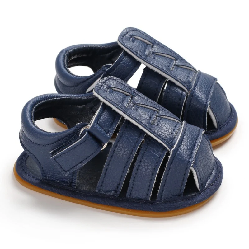 Летняя детская обувь для мальчиков schoenen из искусственной кожи, обувь для малышей с мягкой подошвой