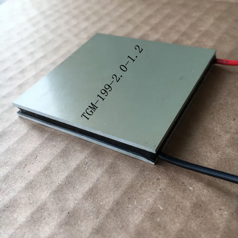 

1pcs Temperature differential generator TGM-199-2.0-1.2 62*62MM 7V4.8A resistance 260C thermoelectric module power generation