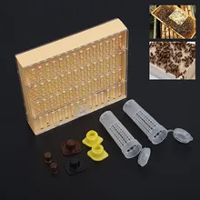Queen Rearing Cupkit коробка и 110 шт роликовые клетки для волос и 110 шт клеточные чашки набор для пчеловодства