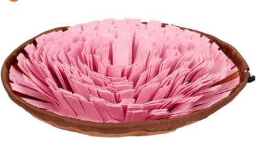 Pink Товары для домашних животных, миска для набивки, коврик для собак и кошек, потребляют энергию, медленное питание, одеяло паззл, миска для кормления - Цвет: Pink