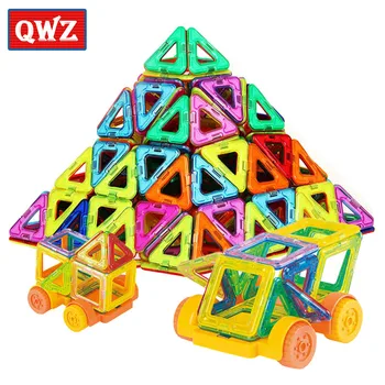 

32PCS Mini Magnetic Designer Construction Set Enlighten Bricks Magnetic Model Building Blocks Educational Toys For Children