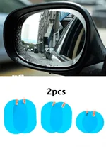 

2PCS Automotive rear-view Mirror waterproof sticker rear-view Mirror rain film applied to the car so rear-view Mirror decal