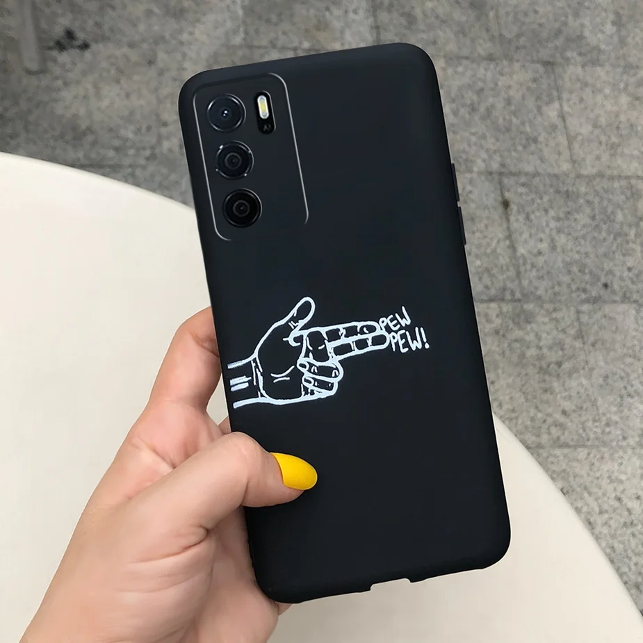 cases for oppo cases For Oppo A16 A16s Case CPH2269 Soft Silicone Stylish Candy Painted Cover For Oppo A16 OppoA16 S A54s Case Oppo A 16 s Coque Capa cases for oppo cases Cases For OPPO