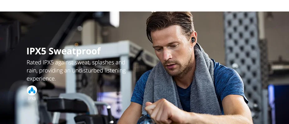 Tronsmart Spunky Pro TWS Bluetooth 5.0 Earphones True Wireless Earbuds IPX5 Deep Bass Voice Assistant Wireless Charging Headsets (25)