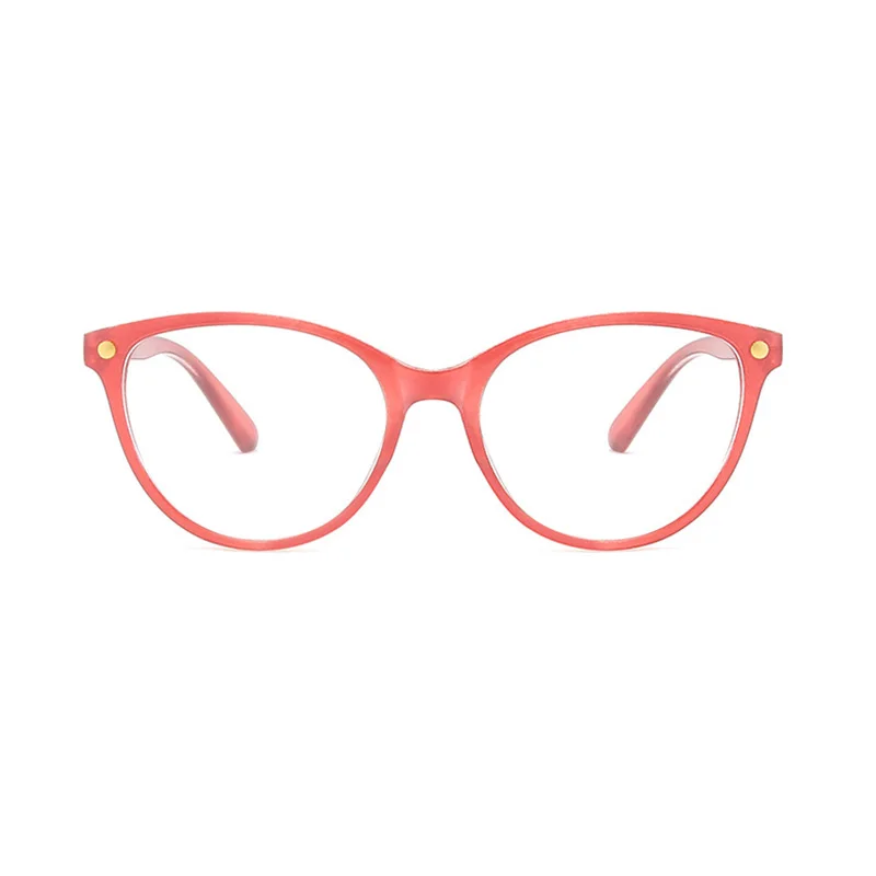 Женские очки для чтения кошачий глаз RBENN красные пресбиопии с диоптрием + 0 75 1 25 2 5