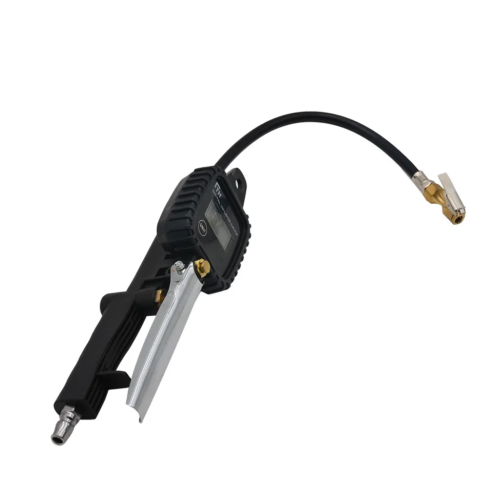Воздушный компрессор, насос, перезаряжаемый надувной портативный ручной насос, инфляция в шинах с легким ЖК-дисплеем, цифровая зарядка через usb, автомобильные аксессуары