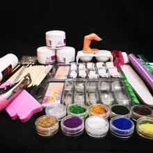 Маникюрный набор для маникюра, акриловые жидкие ногти, сухие Блестки для декорирования акриловое перо, кисти для нейл-арта, комплекты инструментов для начинающих