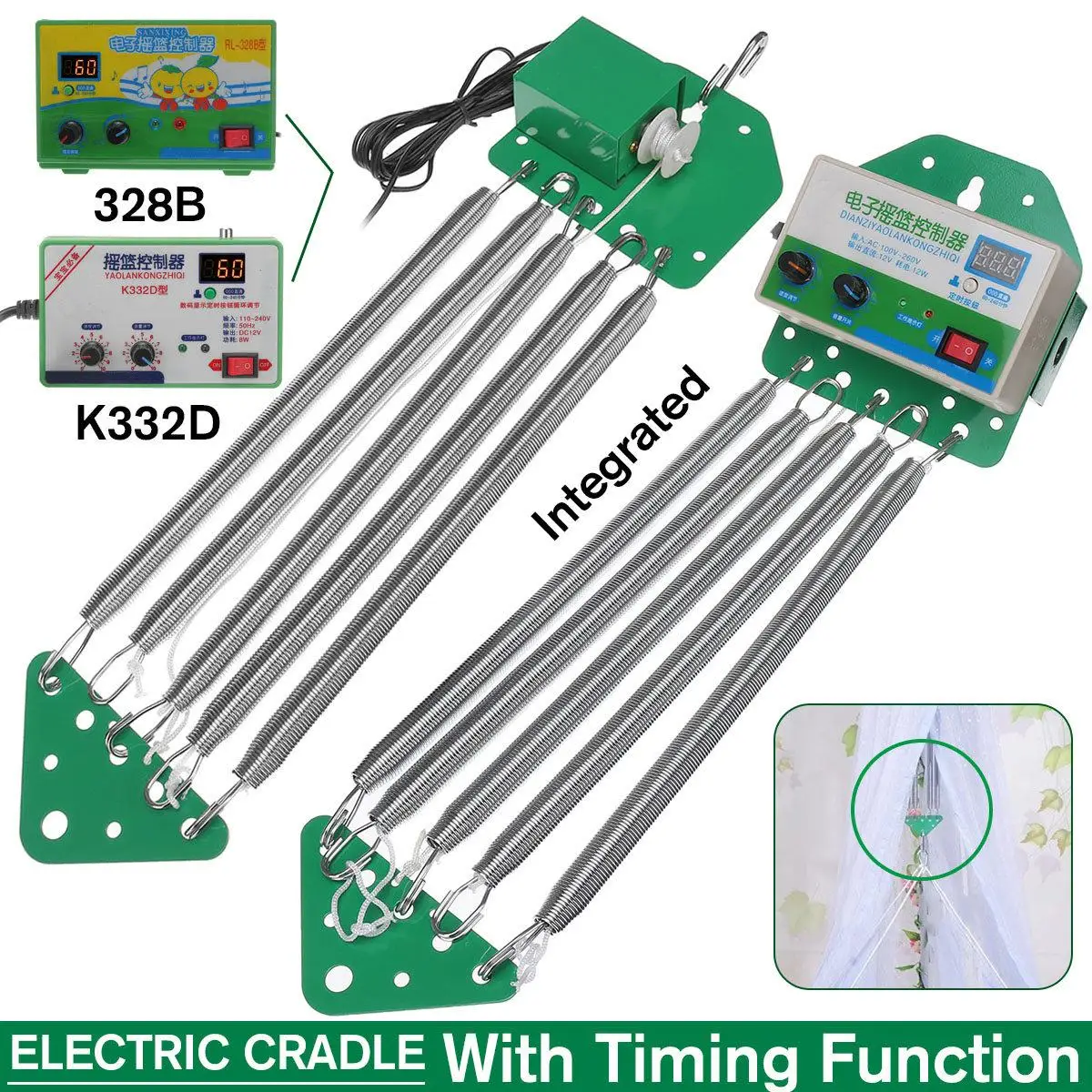 

Electric Cradle Controller Cradle Driver Swinger with Timing Function External Power Cradle Driver Cradle Controller Practical