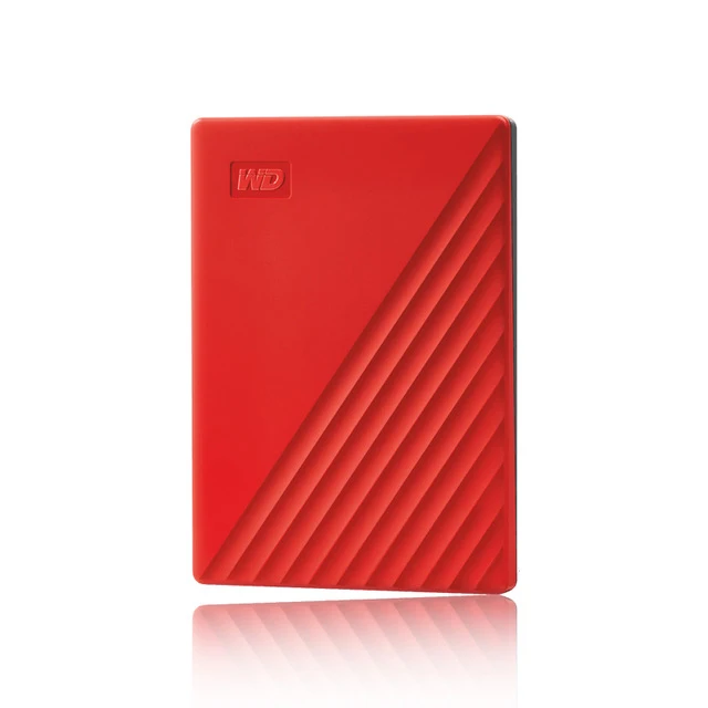 WD My Passport внешний жесткий диск USB 3,0 ТБ 2 ТБ 1T 2T Портативный зашифрованный мобильный жесткий диск высокоскоростной внешний накопитель - Цвет: Красный
