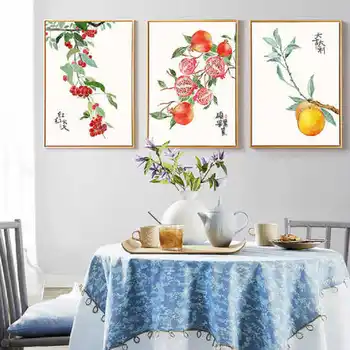 

Diy 5D diamond painting cross-stitch icon full square diamond mosaic rhinestone painting diamond embroidery Fruit flower picture