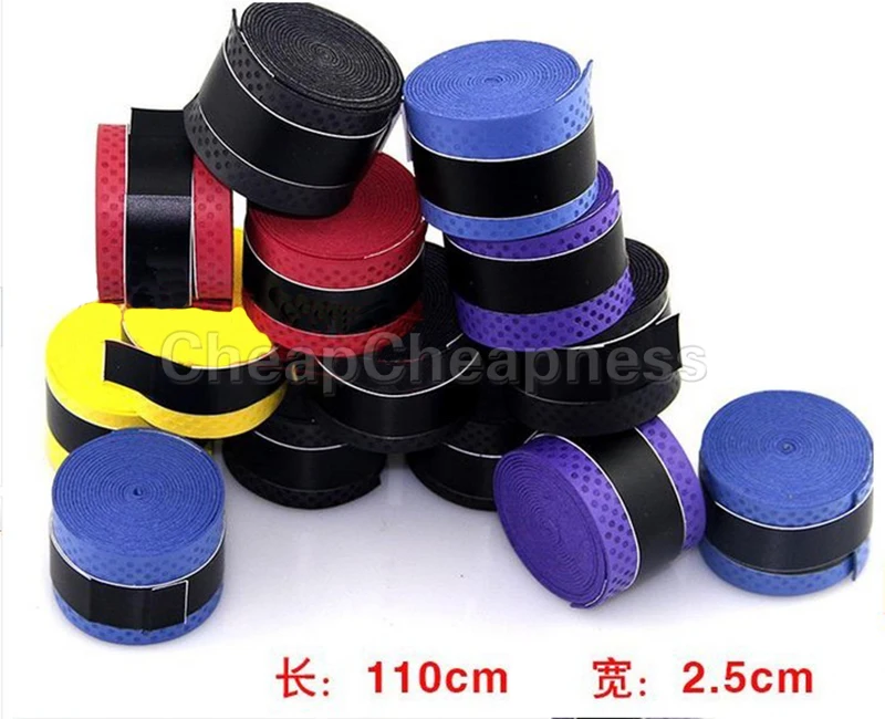 1PCS Tennis Badminton Squash Racquet Fishing Rod Sweatband Brief Convenient Anti-Skip Stretchy Overgrips Grip Tape