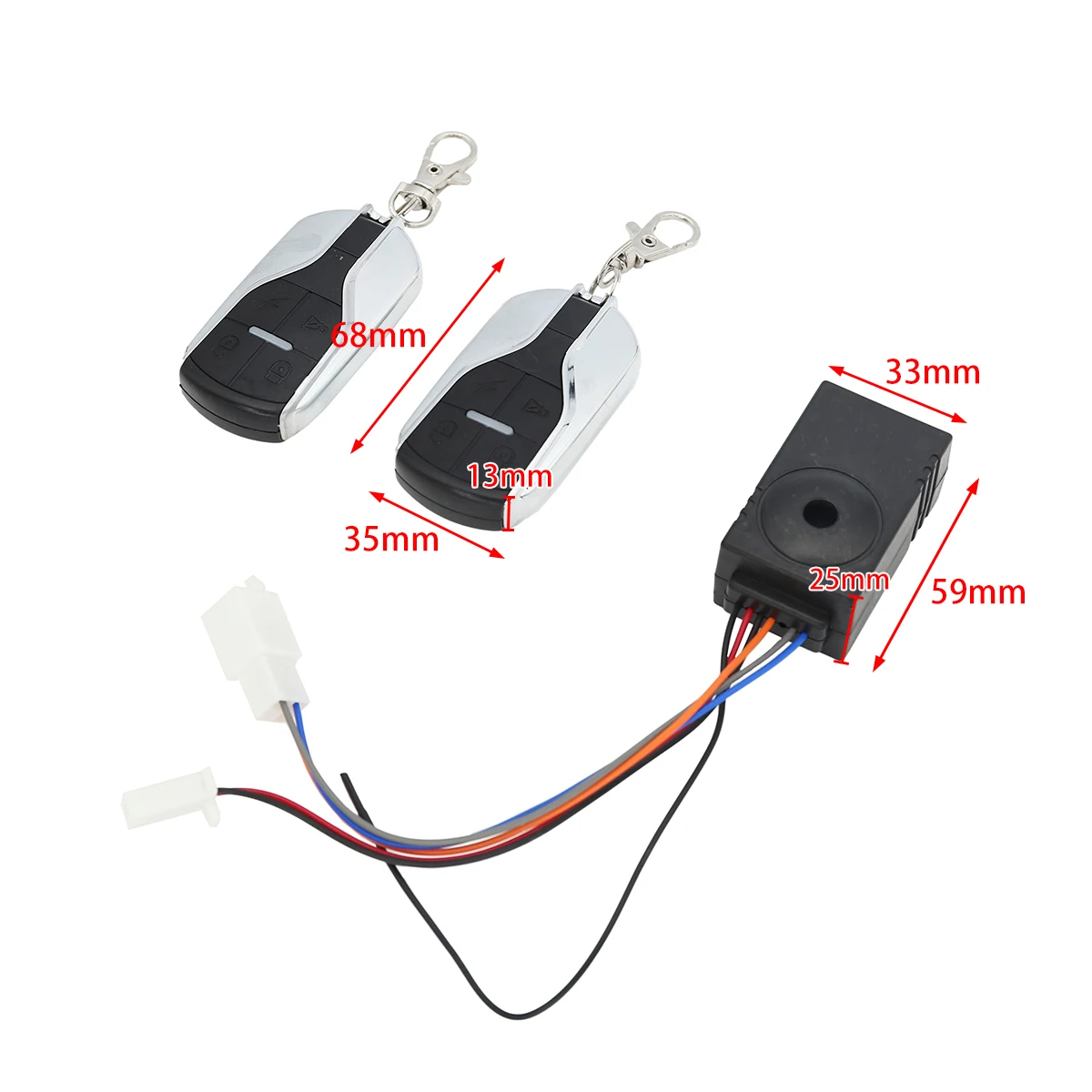 Ebike Alarm Control box Smart Induction Wireless Remote Universal Waterproof Electric bike Replacement