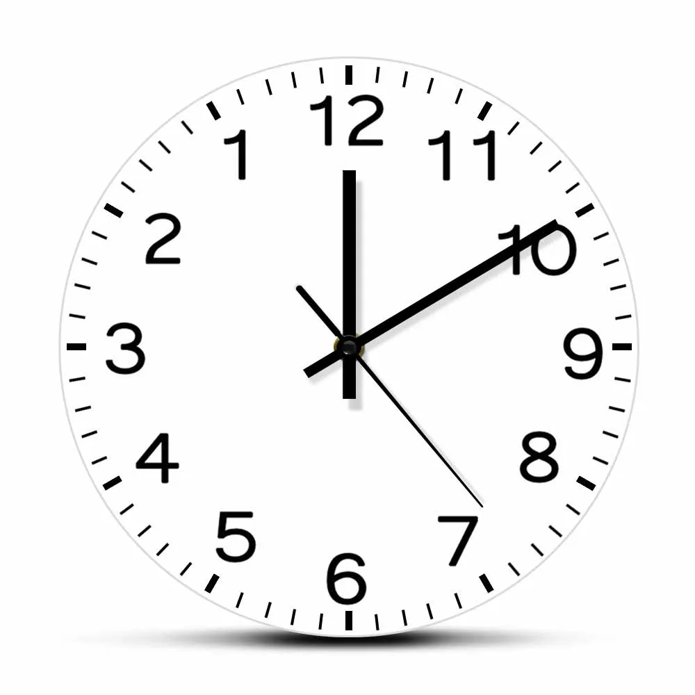 Modern Design Run Backwards Quiet Sweep Clock Anticlockwise Reverse Anti Wall Clock Home Decor Timepieces Run Counter Wall Watch 