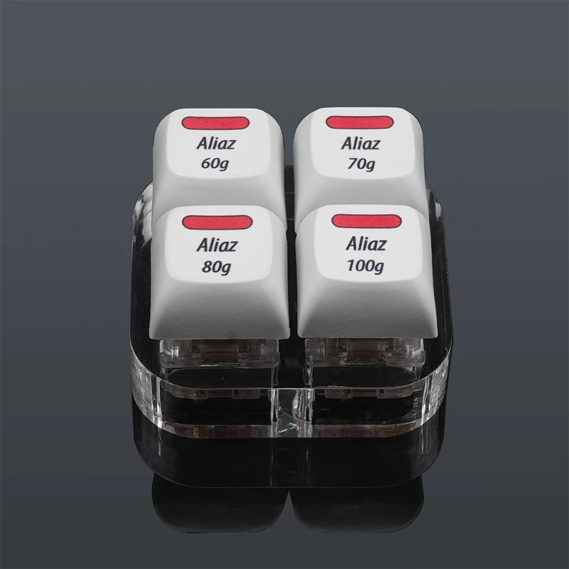 

4 Key Caps Testing Tool Pink Aliaz Switches Keyboard Tester 60g 70g 80g 100g Keycaps Switches Shaft Testing Tool