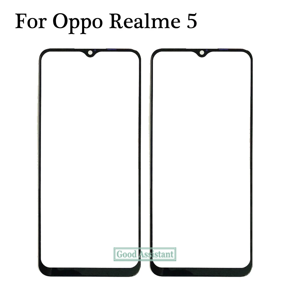Hitam 6 5 Inci Untuk Oppo Realme 5 Rmx1911 5s Rmx1925 5i Rmx2030 Layar Sentuh Depan Pengganti Lensa Luar Kaca Tanpa Kabel Ponsel Touch Panel Aliexpress