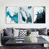 Blue Golden Modern Style Abstract Wall Poster Nordic Canvas Print Painting Contemporary Art Decoration Picture Living Room Decor ► Photo 2/6
