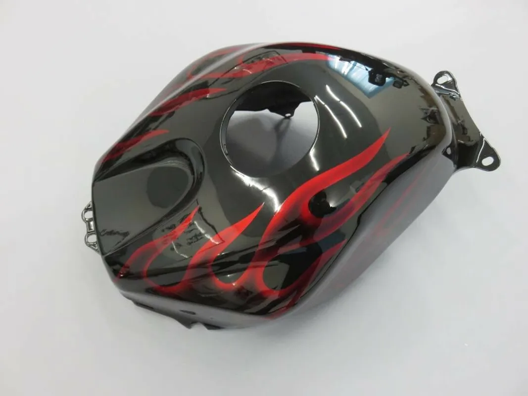 ZXMOTO заказной ваш комплект обтекателя впрыска для Honda CBR600RR 2005-2006 F5 ABS система впрыска Кузов огонь красный с черным