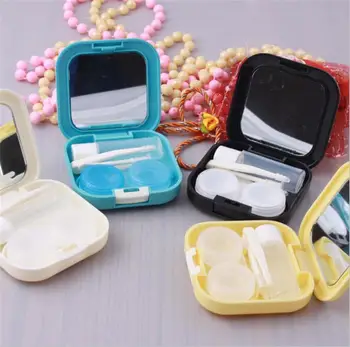 

Best Deal Colored Contact Lenses Case Box For Travel Outdoor Mini Case For Glasses