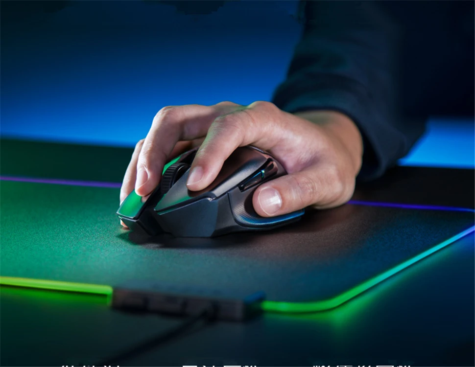 mouse bluetooth & compatível sem fio 16000dpi dpi sensor óptico mouse gamer
