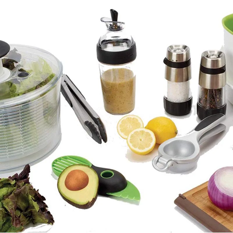 Волшебная Кухня 3 в 1 приспособления для фруктов и овощей Avocado слайсер сплиттер ломтики кухонные инструменты для приготовления пищи