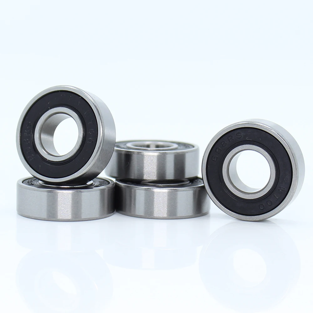Rolamento Abec1 10 Pcs 8x19x6 mm 698rs em Miniatura Rolamentos de Esferas 619 8rs Z2v1 698 2rs 6982rs