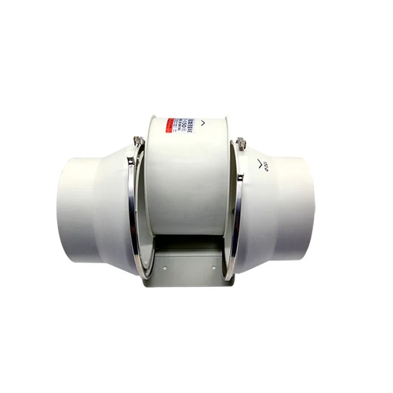 4"6"8" 220V Exhaust Fan Home Silent Inline Pipe Duct Fan Bathroom Extractor Ventilation Kitchen Toilet Wall Air Clean Ventilato