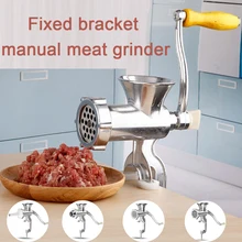 Алюминиевый сплав Кухня 6 в 1 многофункциональная домашняя ручная мясорубка для сосисок мясорубка для говядины лапша печенье сок