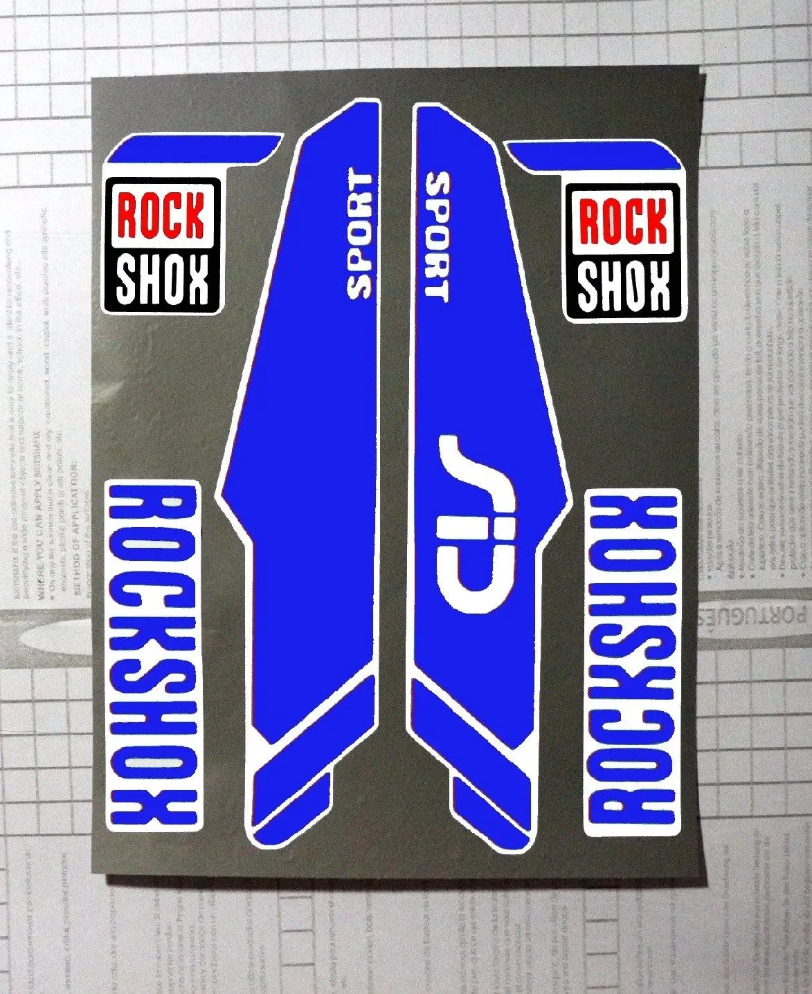 SID RockShox горный велосипед наклейки на вилке для MTB DIY Светоотражающие гонки наклейки