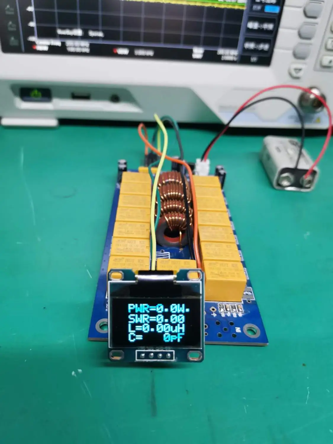 ATU-100 DIY Kits 1.8-50MHz ATU-100mini Automatic Antenna Tuner by N7DDC 7x7 + OLED, Firmware  programmed/ SMD/Chip soldered