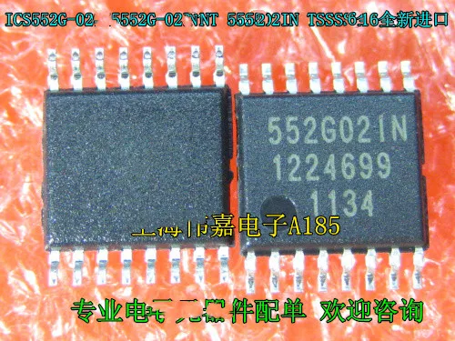 5 шт. ~ 10 шт./лот ICS552G-02ILNT ICS552G 552G02IN TSSOP-16 тактовый Буфер/драйвер новый оригинальный в