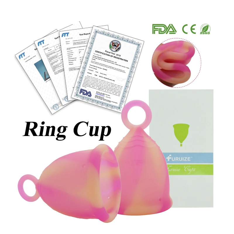 Лучшая менструальная чашка Женская гигиена менструальная чашка силиконовый для использования в медицине многоразовый женский силиконовый для использования в медицине чашка