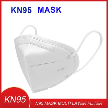 

KN95 Dustproof Anti-fog And Breathable Face Masks 95% Filtration Mouth Masks 3-Layer Mouth Muffle Cover Fast Shipping